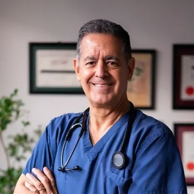 A clinician. Stock model, not the study author.
